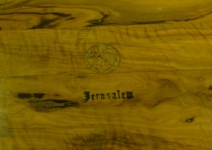The exterior of the box is labeled Jerusalem.