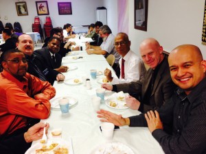 Scenes of the brothers eating and having a good time.