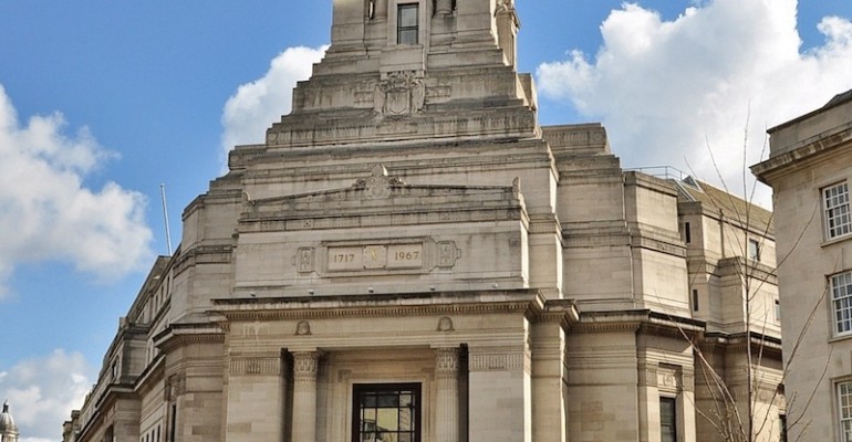 Freemason's Hall in London, UK