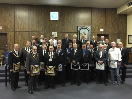 Grand Master of Masons in Nevada visits Mt Moriah #39